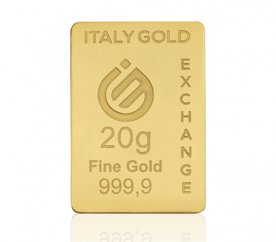 Sztabka Złota 24 Kt 20gr Italy Gold Exchange